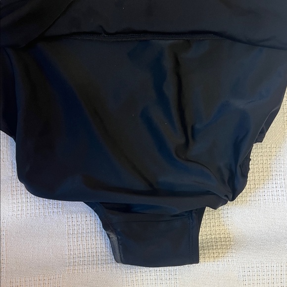 Black Ruffled Swimsuit - Picture 12 of 15